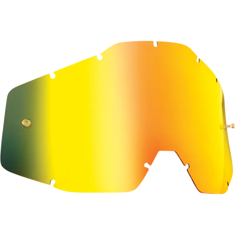 Cel mai vândut Placa dubla ochelari motocross pentru copii FMF PowerBomb/PowerCore Goggle GOLD/MIRROR